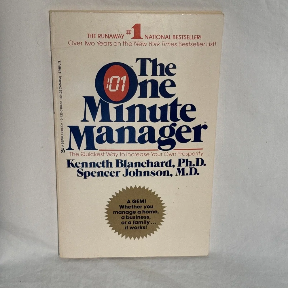 The One Minute Manager - Paperback By Blanchard & Johnson - GOOD